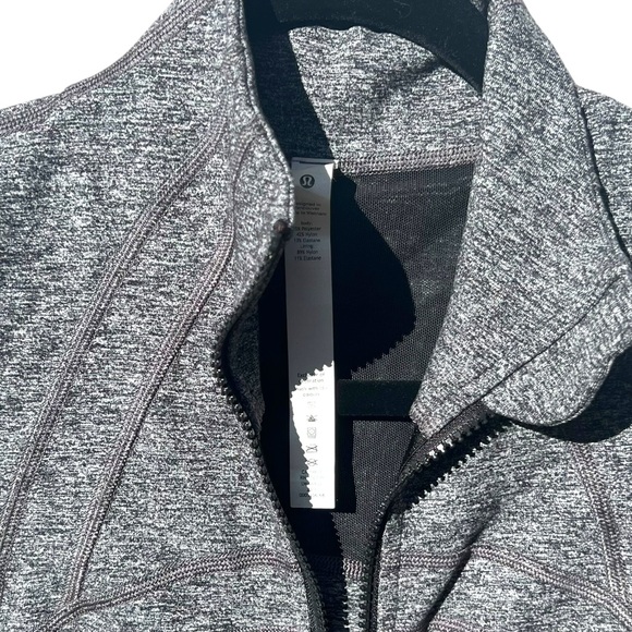 Lululemon define Heather gray full zip jacket size 8 - Picture 4 of 8